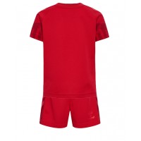 Danmark Hjemmedraktsett Barn VM 2022 Kortermet (+ Korte bukser)